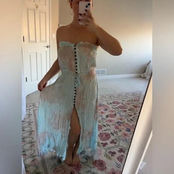 Tiare Hawaii Tie-Dye Maxi Dress - Picture 2 of 5